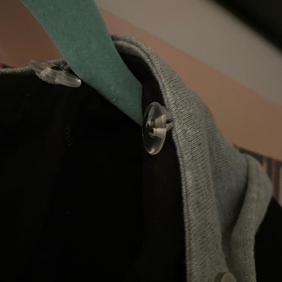 Forever 21 Belted Long Overcoat with Detachable Grey Hood NWT - Picture 6 of 10